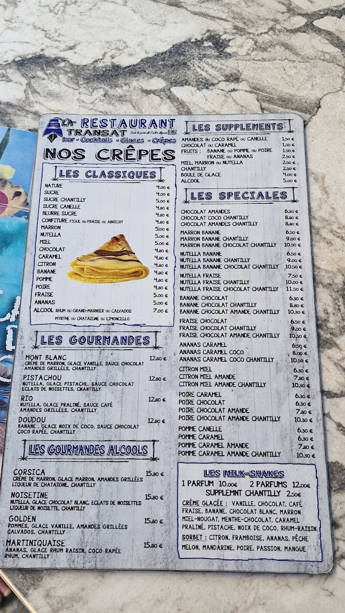 Menu La Transat-1